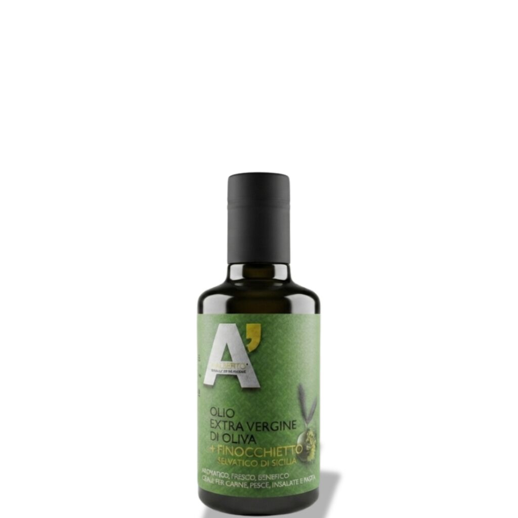 Olio Extra Vergine di Oliva + finocchietto selvatico di Sicilia